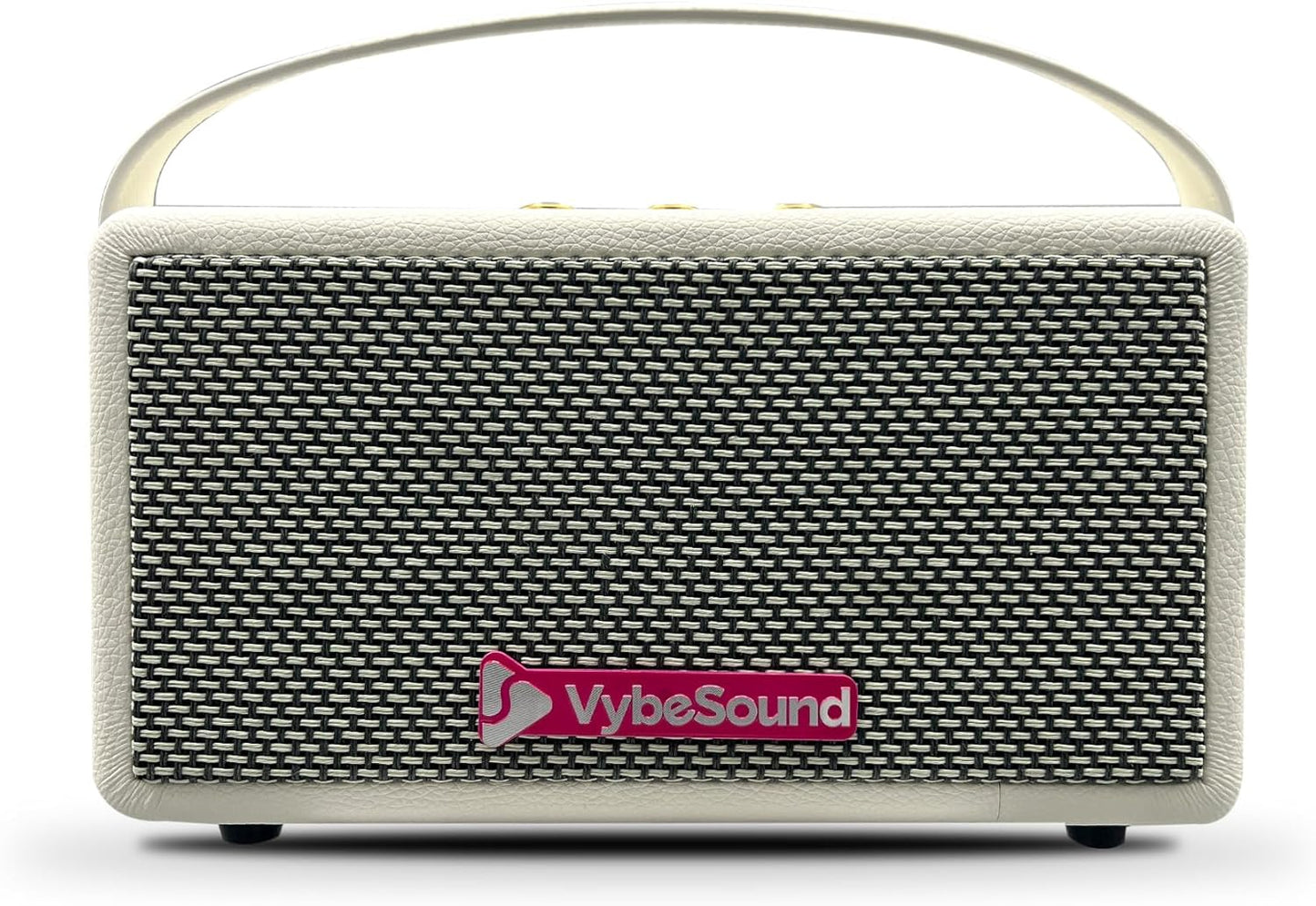 RetroVybe Mini, Portable Bluetooth Speaker Cream