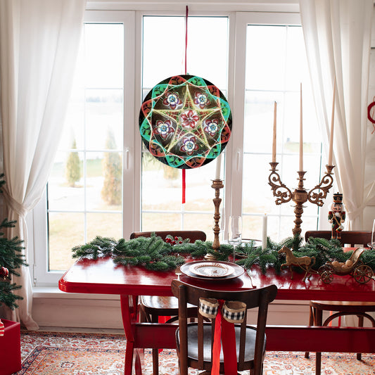 Misenka Capiz Christmas Lantern with 24 Inches