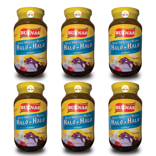 Buenas Halo-Halo 340g 6-Pack – Classic Filipino Dessert - Shop Sari Sari