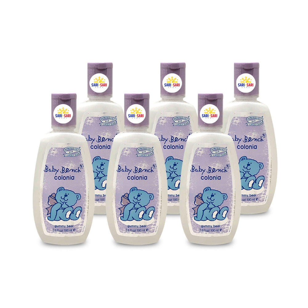 Bench Baby Cologne Gummy Bear 100ml, Pack of 6