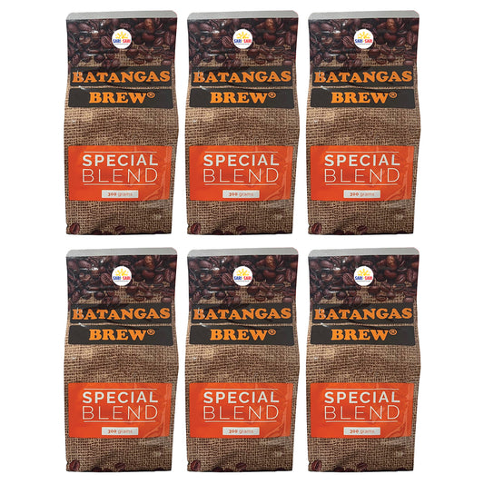 Batangas Kapeng Barako Coffee 6-Pack – Bold & Aromatic Special Blend 300g - Shop Sari Sari