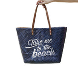 Misenka Beach Quote Tote Bag