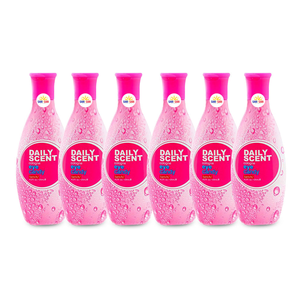 Bench Daily Scent Cologne 125ml Pack of 6 – Light & Refreshing Fragrance for Everyday Use