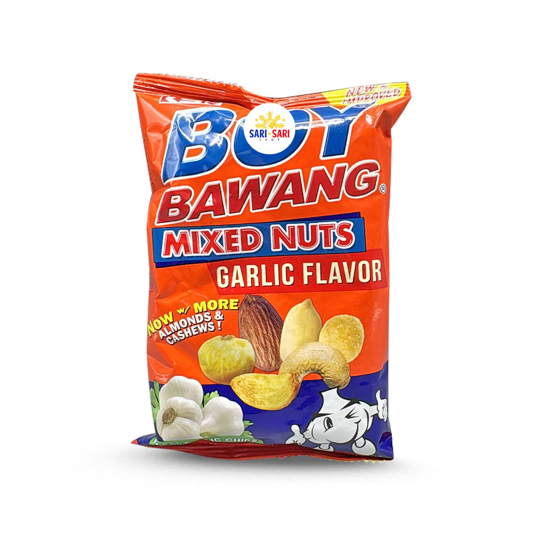 Boy Bawang Cornick, 90g – Crunchy Filipino Corn Snack, Bold Garlic Taste