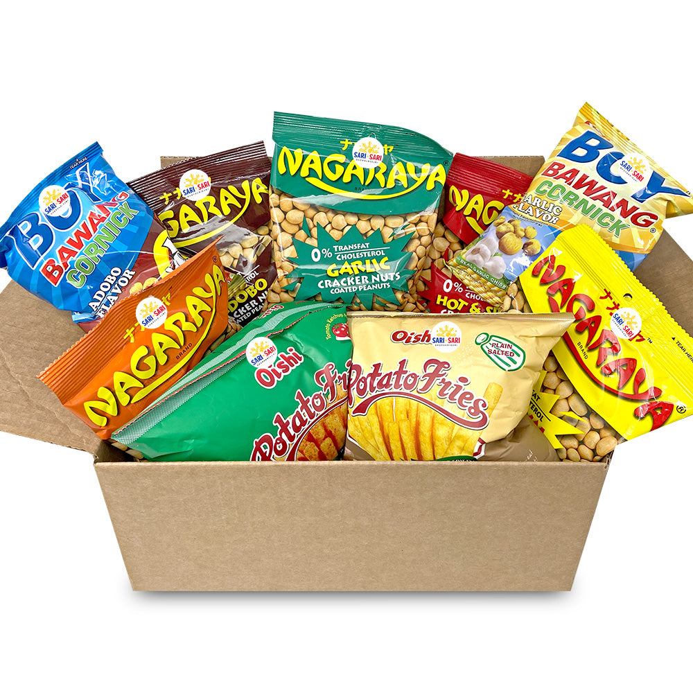 Shop Sari Sari Classic Filipino Snacks from the Philippines Set 2 (9 Counts)