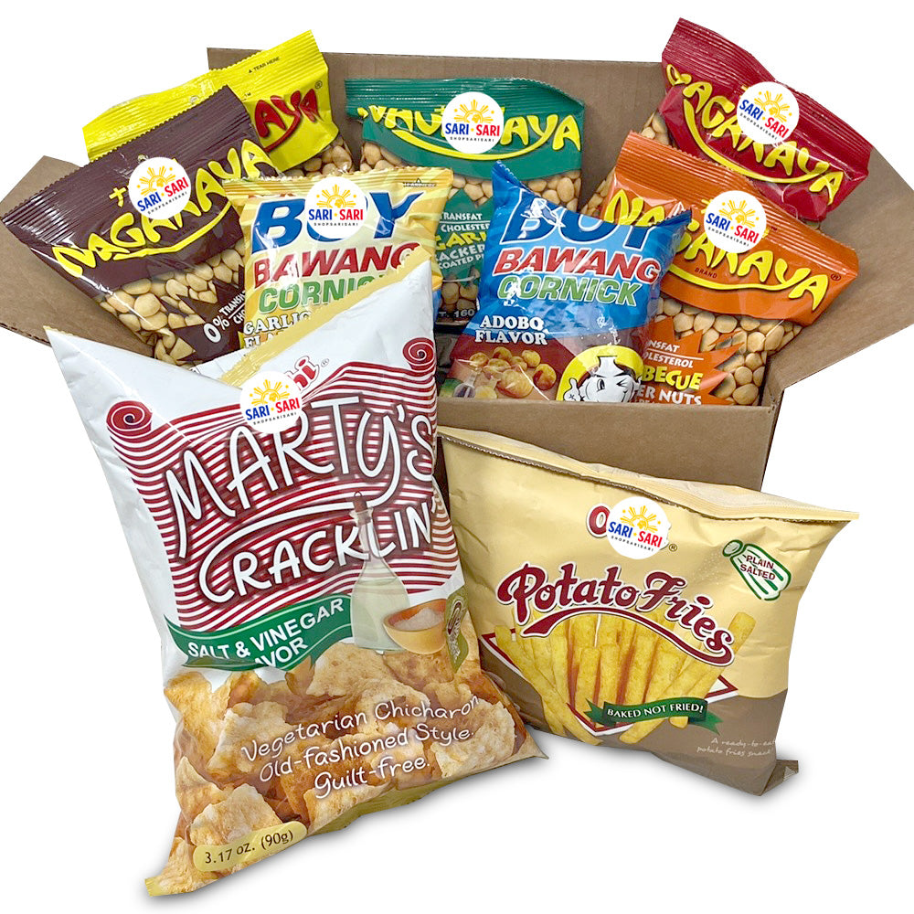 Shop Sari Sari Classic Filipino Snacks from the Philippines Set 3 (9 Counts)