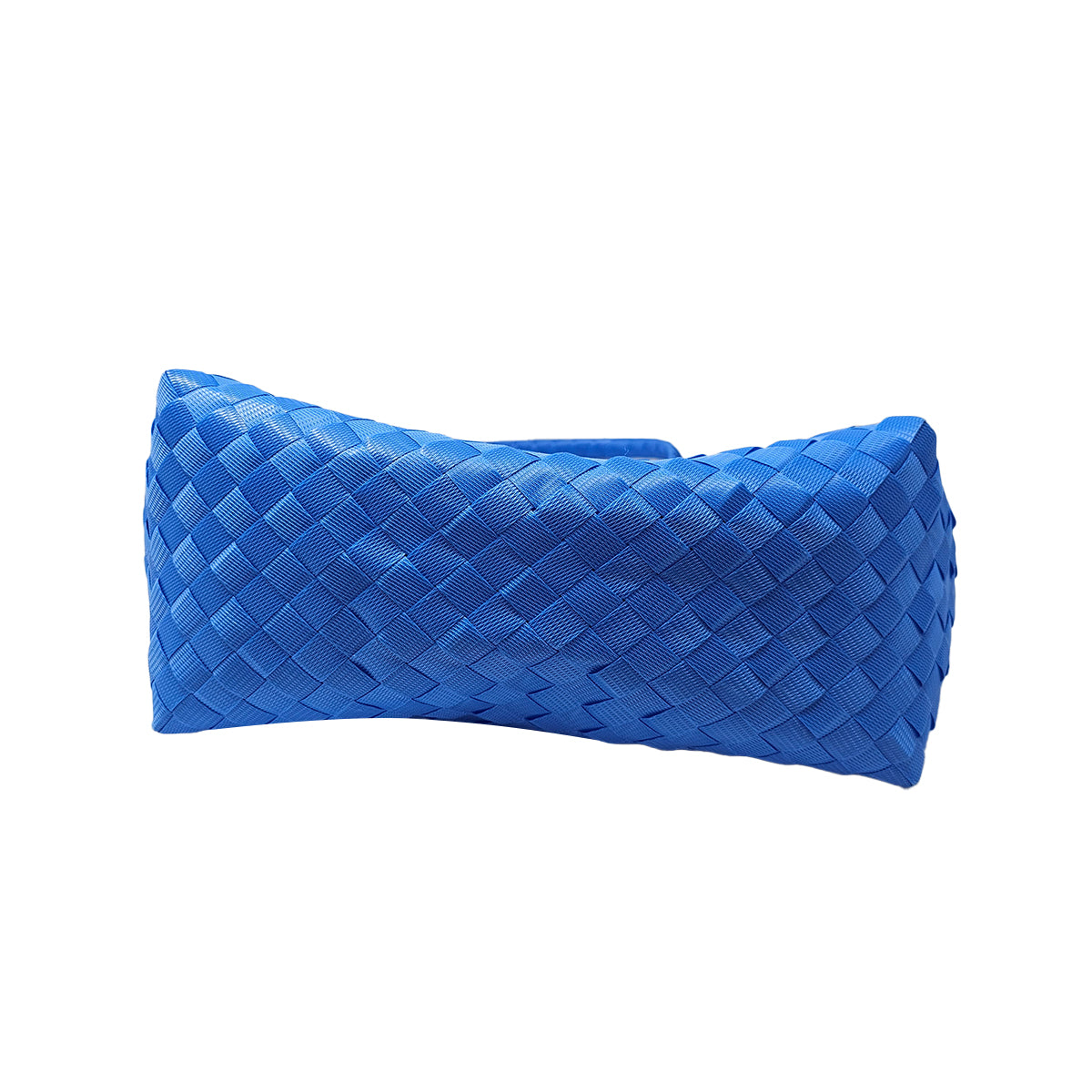 Misenka Handicrafts Philippine Bayong Azure Blue Classic with Zipper Bag