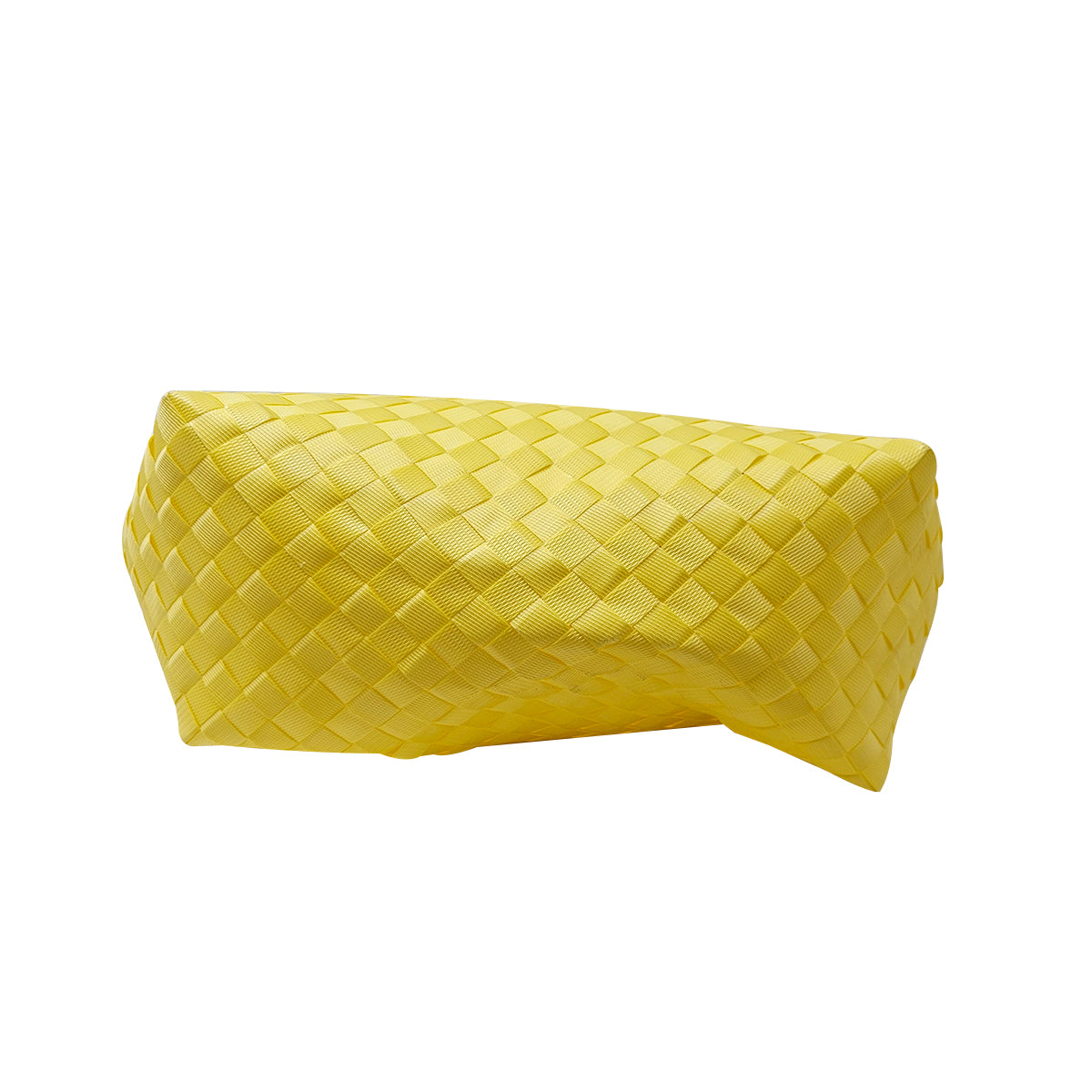 Misenka Handicrafts Philippine Bayong Sunshine Yellow Classic with Zipper Bag - SALE 50% OFF
