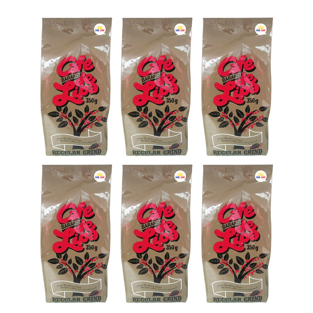 Batangas Kapeng Barako Coffee 6-Pack – Bold & Aromatic Cafe De Lipa 300g - Shop Sari Sari