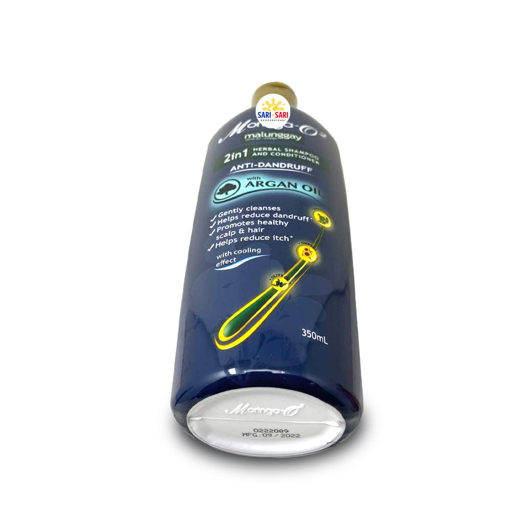 Sale 50% OFF Moringa O2 Malungay Olive Oil Omega Anti Dandruff Shampoo 350ml