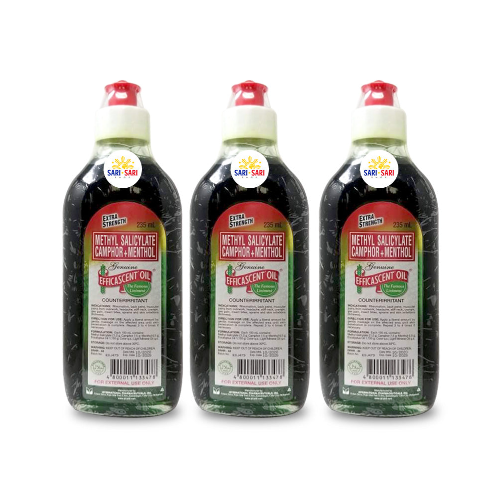 Efficascent Oil Extra 235ml, Pack of 6