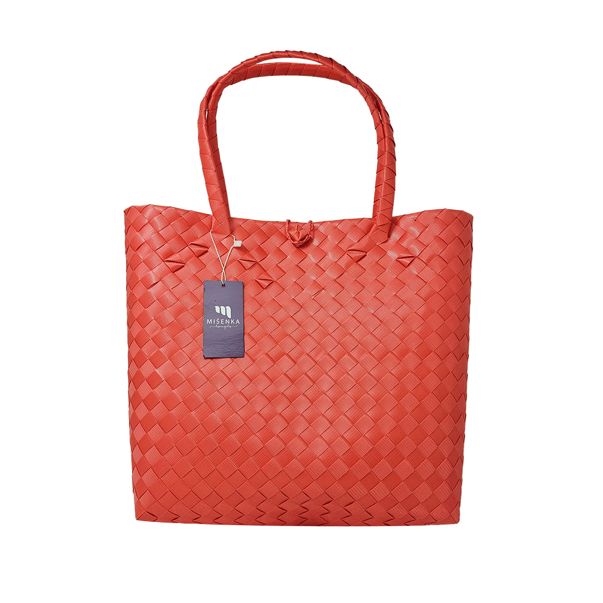 Misenka Handicrafts Philippine Bayong Coral Red Go Bag SALE 50 OFF