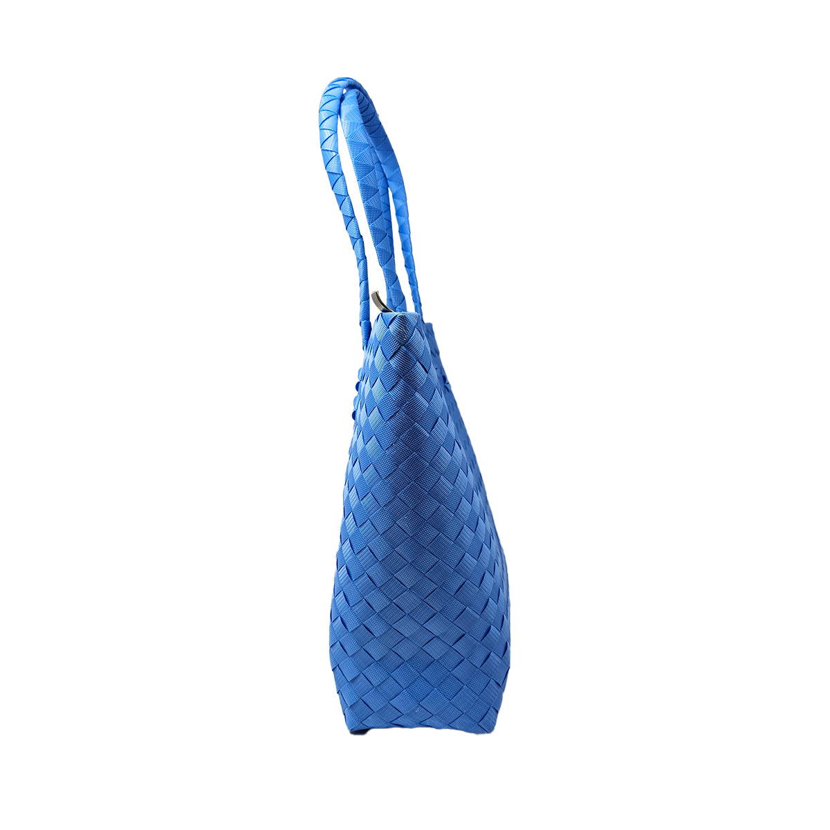 Misenka Handicrafts Philippine Bayong Azure Blue Go with Zipper Bag