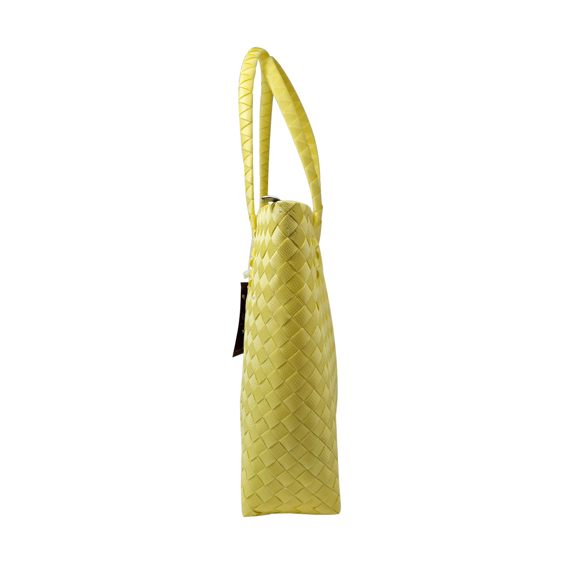 Misenka Handicrafts Philippine Bayong Sunshine Yellow Go with Zipper Bag