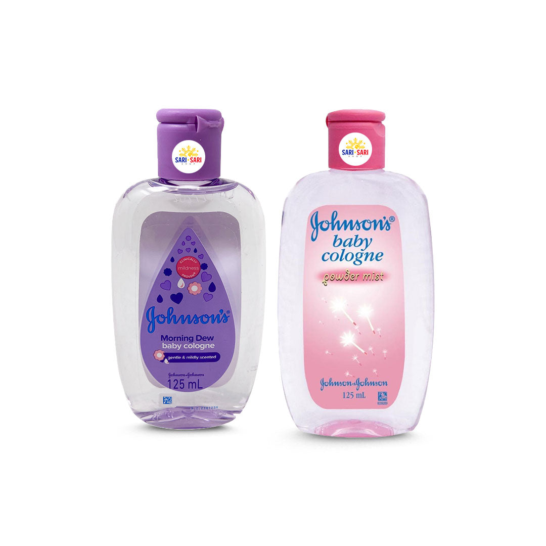 Johnson's Baby Cologne, Gentle & Fresh Fragrance for Babies and Kids 125ml, Bundles