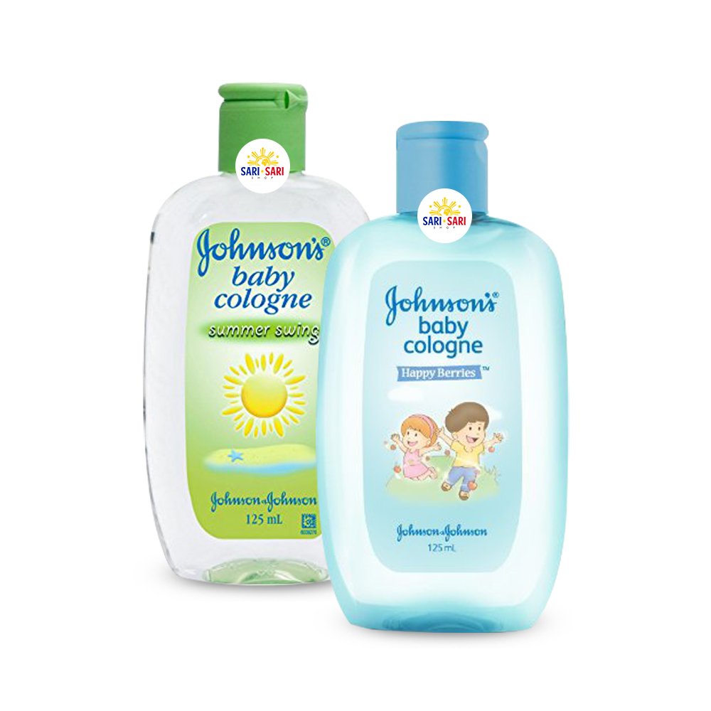 Johnson's Baby Cologne, Gentle & Fresh Fragrance for Babies and Kids 125ml, Bundles