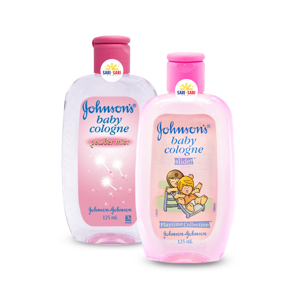 Johnson's Baby Cologne, Gentle & Fresh Fragrance for Babies and Kids 125ml, Bundles
