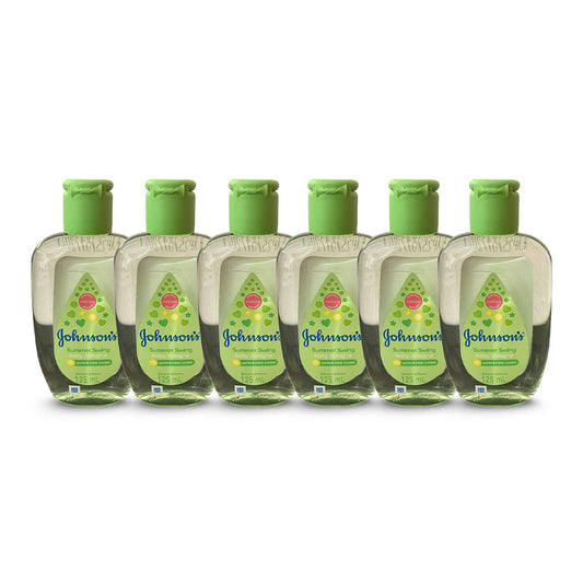 Johnson's Baby Cologne, Gentle & Fresh Fragrance for Babies and Kids 125ml, Pack of 6