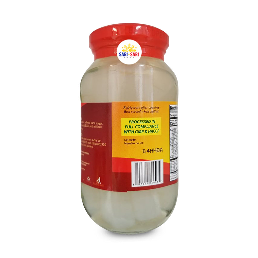 Kapuso Kaong White Sugar Palm in Fruit Syrup 340g