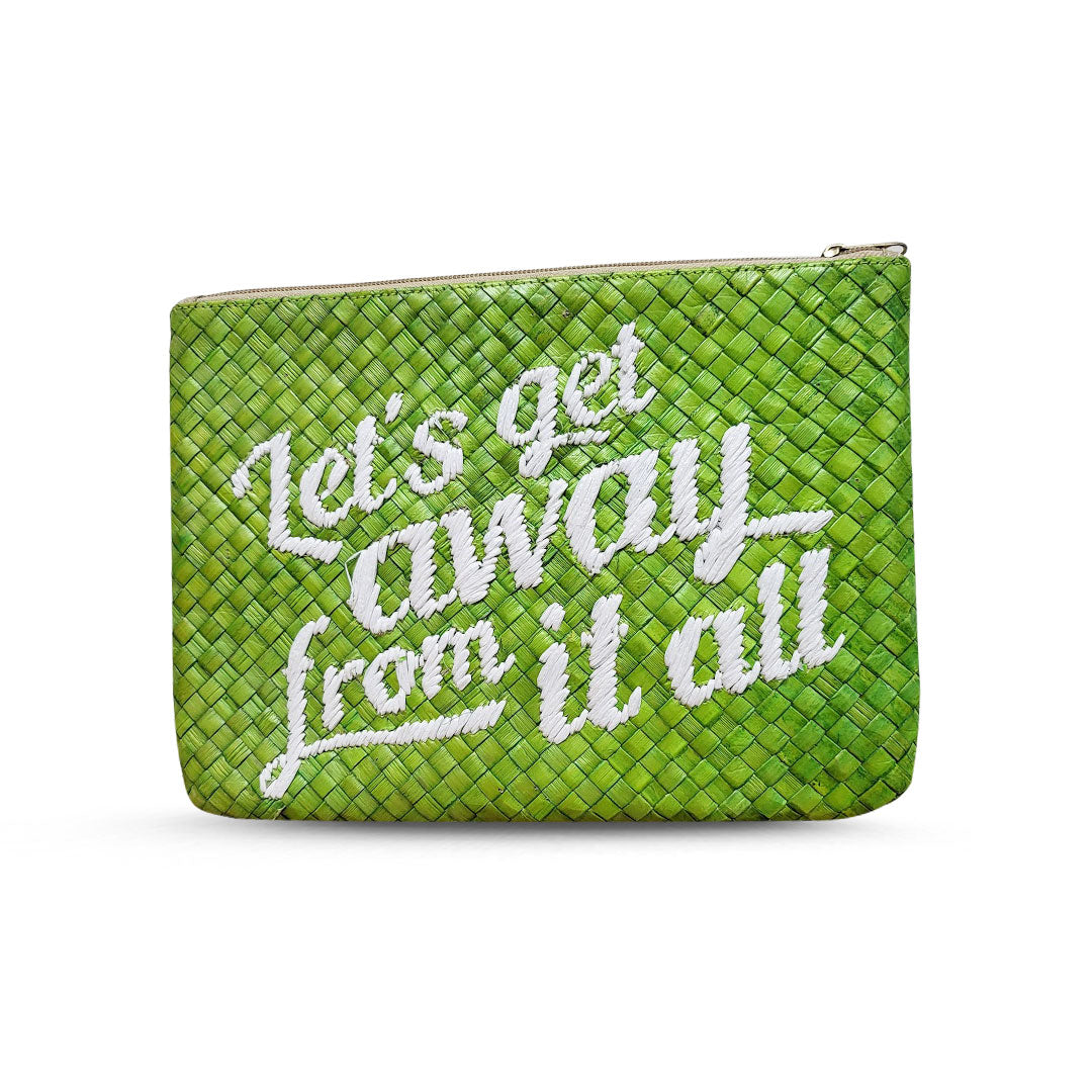 Sale 50% off Misenka Quote Clutch - Shop Sari Sari