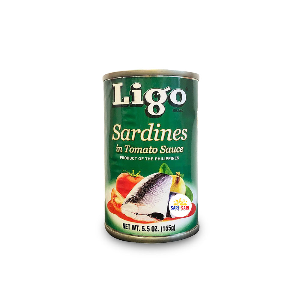 Sale 50% off Ligo Sardines with Tomato Sauce 155g