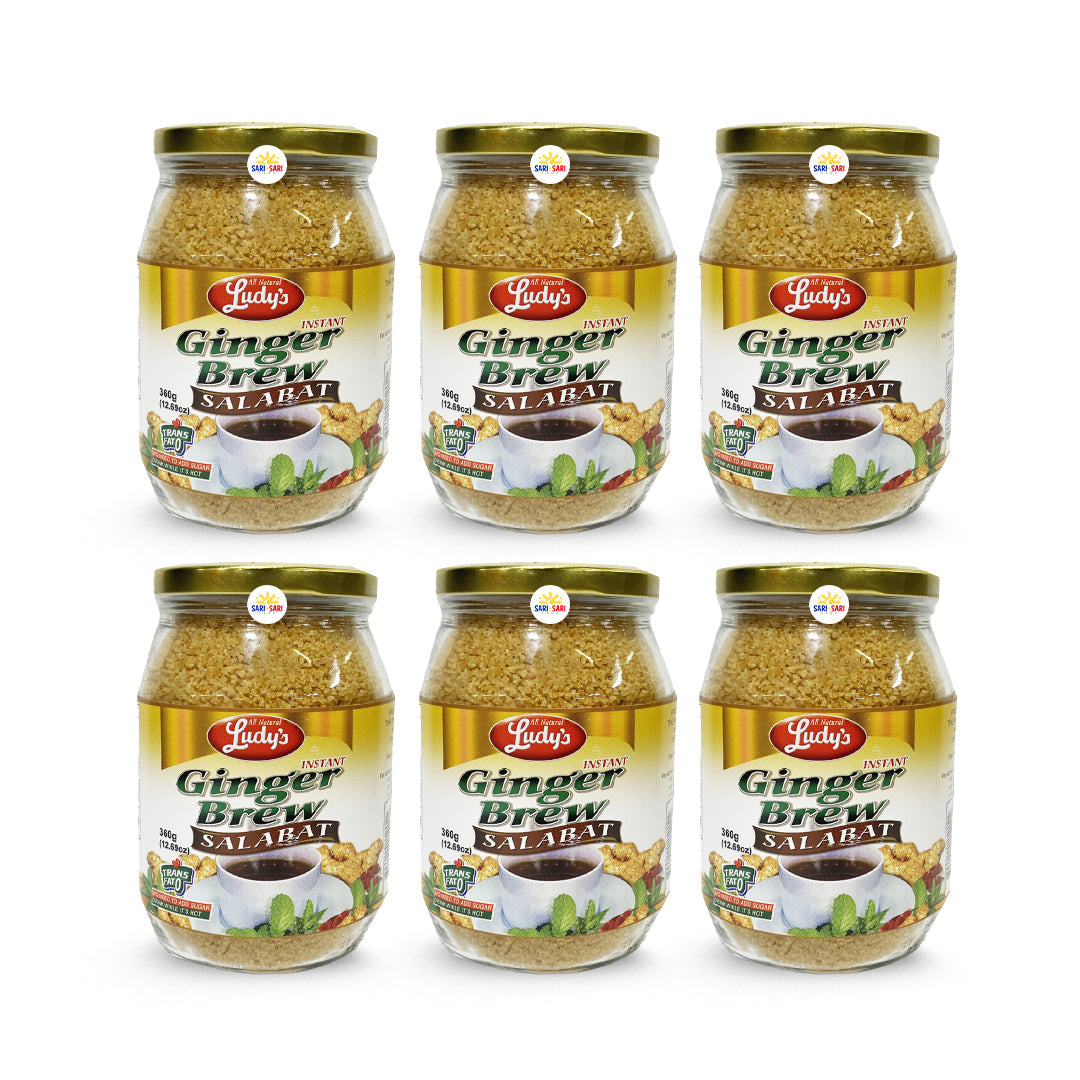 Ludy's Instant Ginger Brew 360g, Pack of 6