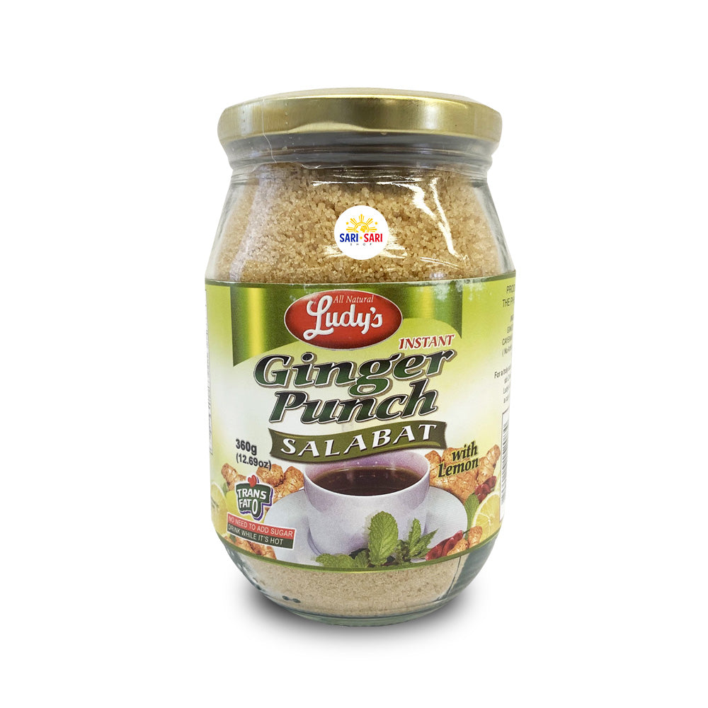 Ludy's Instant Ginger Brew Salabat Tea with Lemon 360g