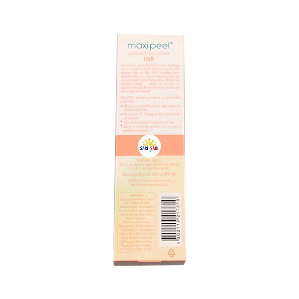 Maxi-Peel Concealing Cream - Fair - ShopSariSari.com