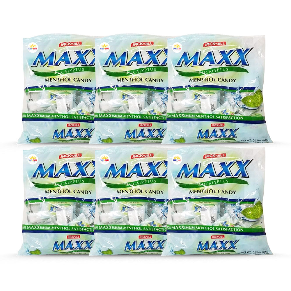 Maxx Menthol Candy 225g, Pack of 6