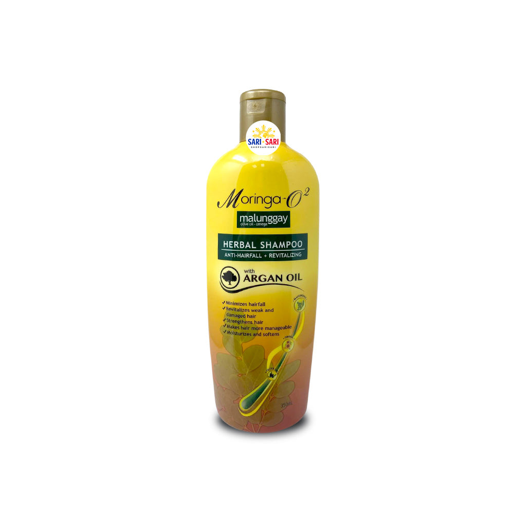 Moringa O2 Malunggay Herbal Shampoo 350ml