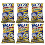 Boy Bawang Cornick, 90g Pack of 6 – Crunchy Filipino Corn Snack, Bold Garlic Taste