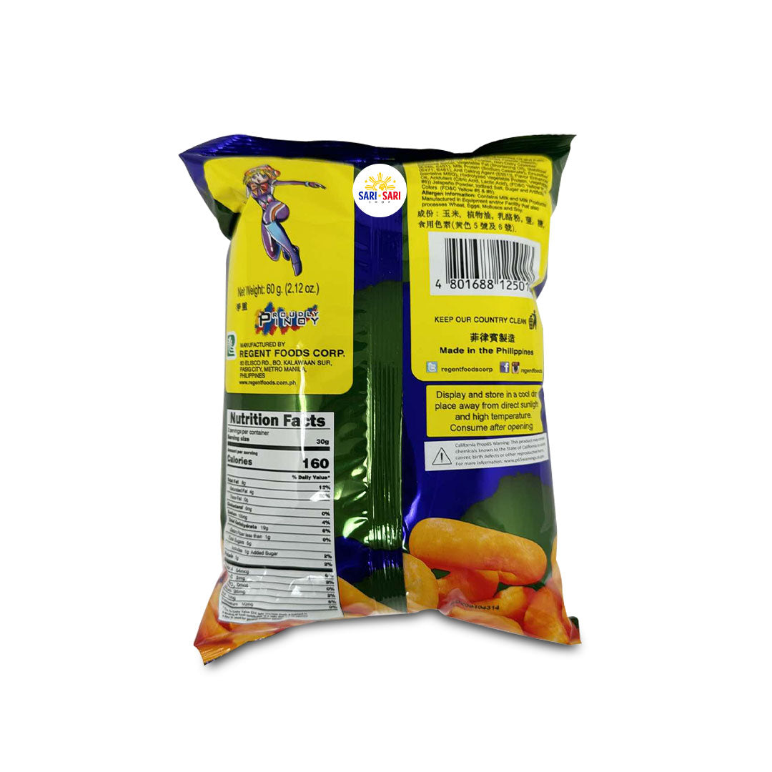 Sale 50% off Regent Cheese Ring Cheesy Jalapeño 60g