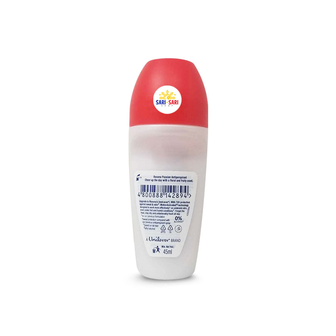 Rexona Women Passion Dry & Fresh Roll on Deodorant 40ml, Pack of 2