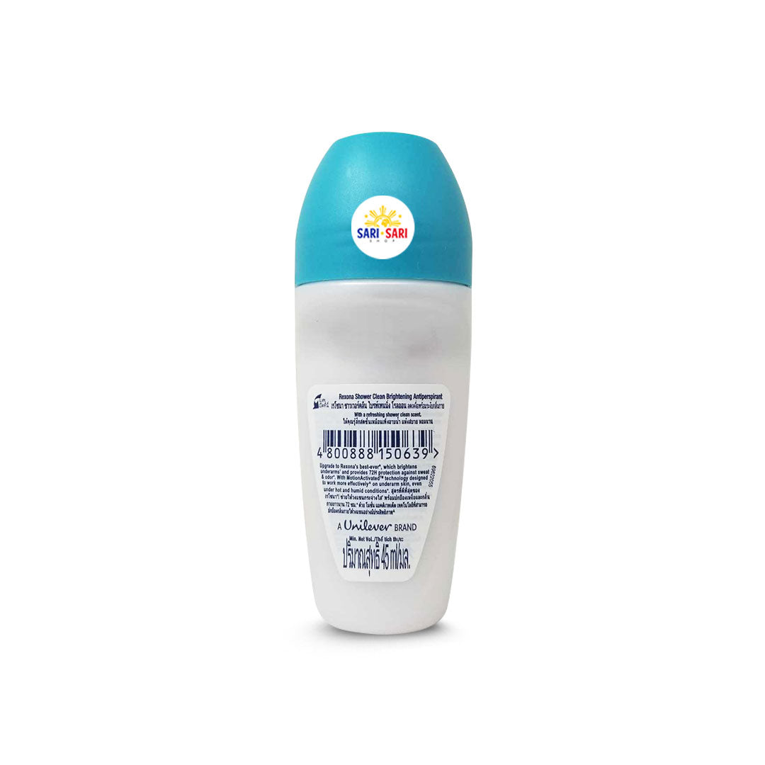 Sale 50% OFF Rexona Deodorant Roll on for Women Shower Clean 40ml