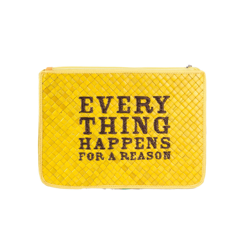 Sale 50% off Misenka Quote Clutch - Shop Sari Sari