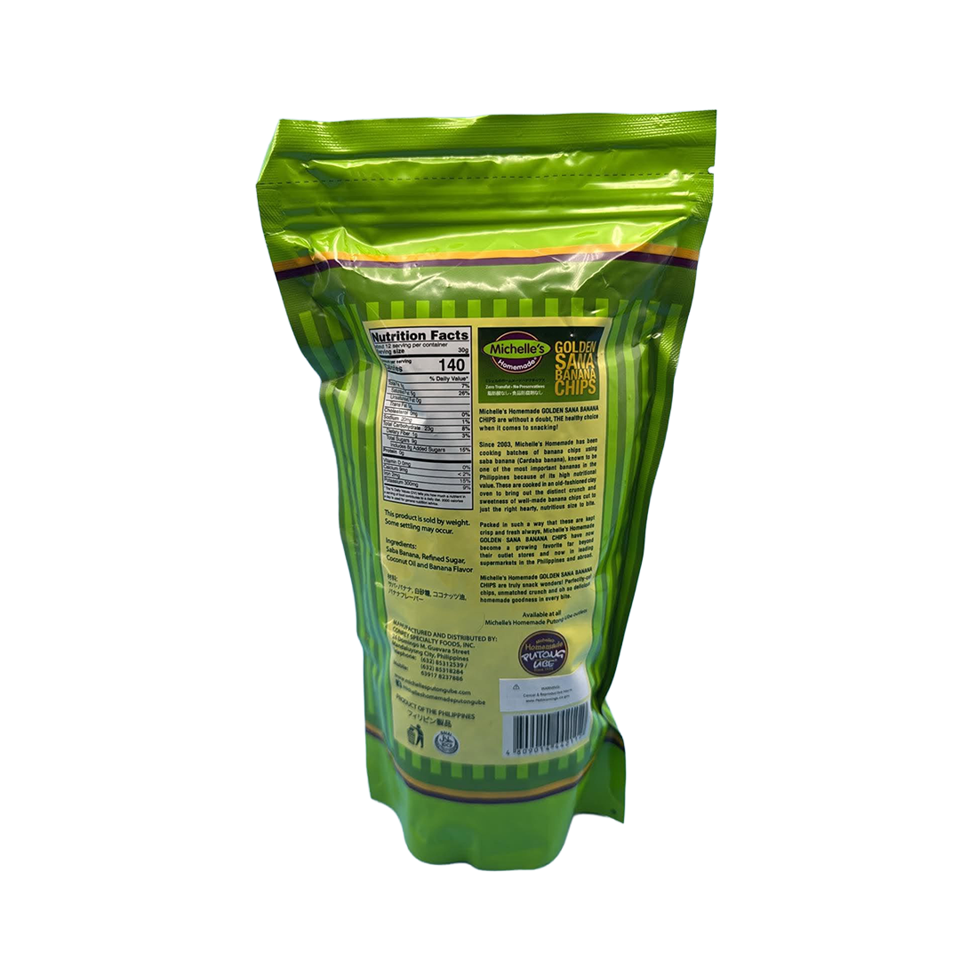 Michelle Golden Saba Banana Chips 350g