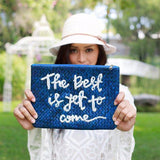 Sale 50% off Misenka Quote Clutch - Shop Sari Sari