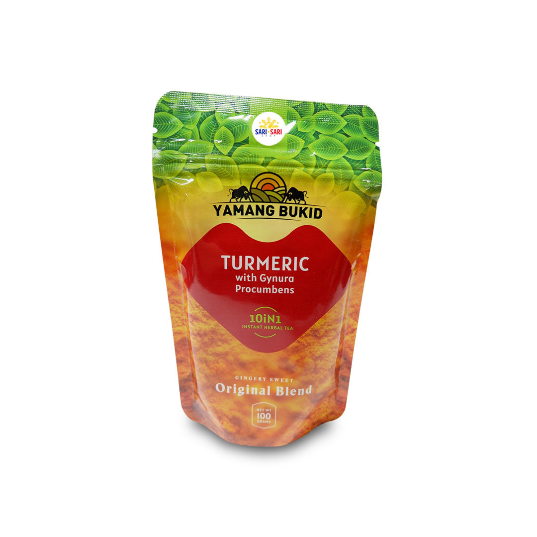 Yamang Bukid Turmeric Instant Herbal Tea Gingery Sweet 100g