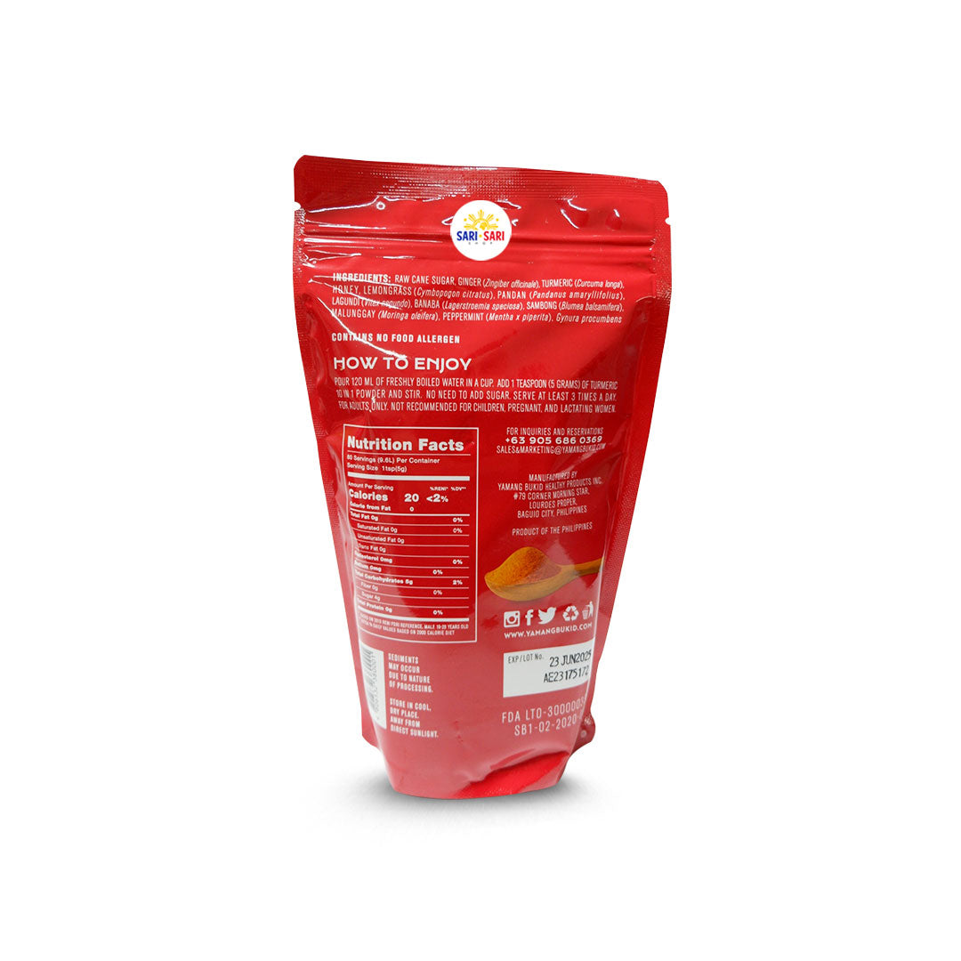 Yamang Bukid Turmeric Instant Herbal Tea Gingery Sweet 400g