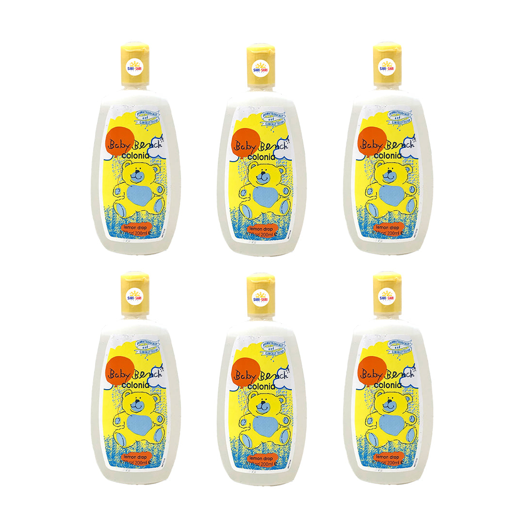 Baby Bench Cologne – Gentle & Fresh Fragrance for Babies and Kids, 200ml, Pack of 6