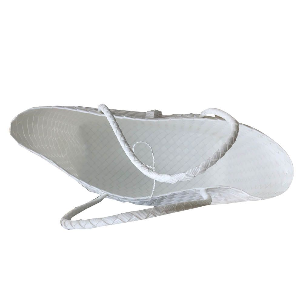 Misenka Handicrafts Philippine Bayong Cream White Carry All Bag