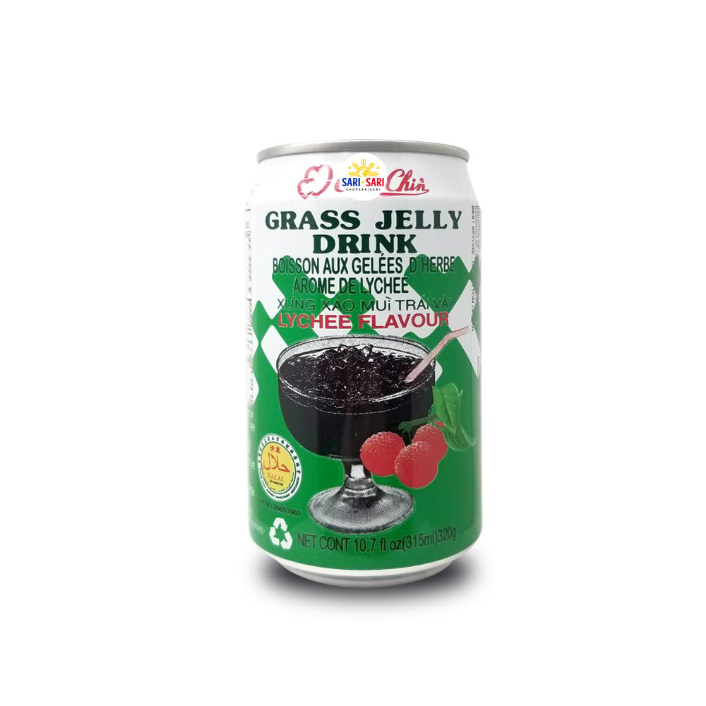 Chin Chin Grass Jelly Drink Lychee Flavor 315ml, SALE 50% OFF