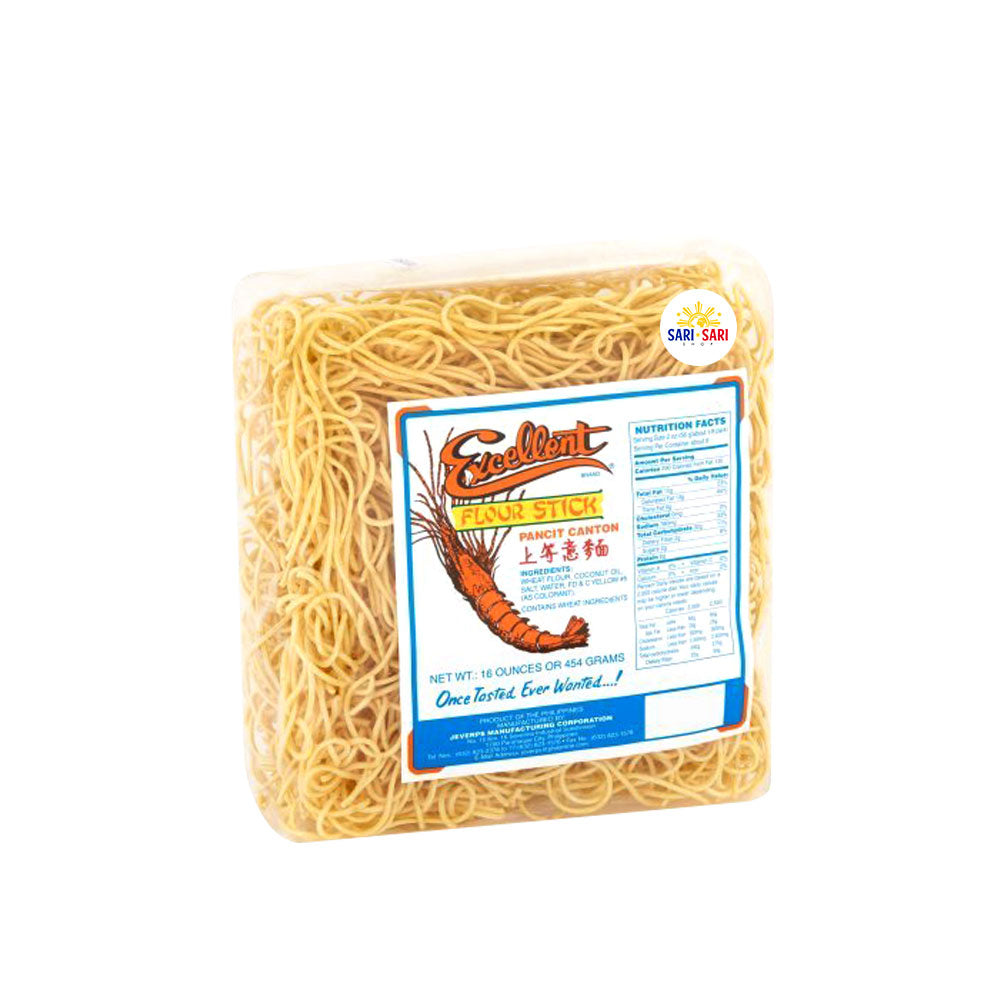 Excellent Flour Stick Noodles Pancit Canton 454g