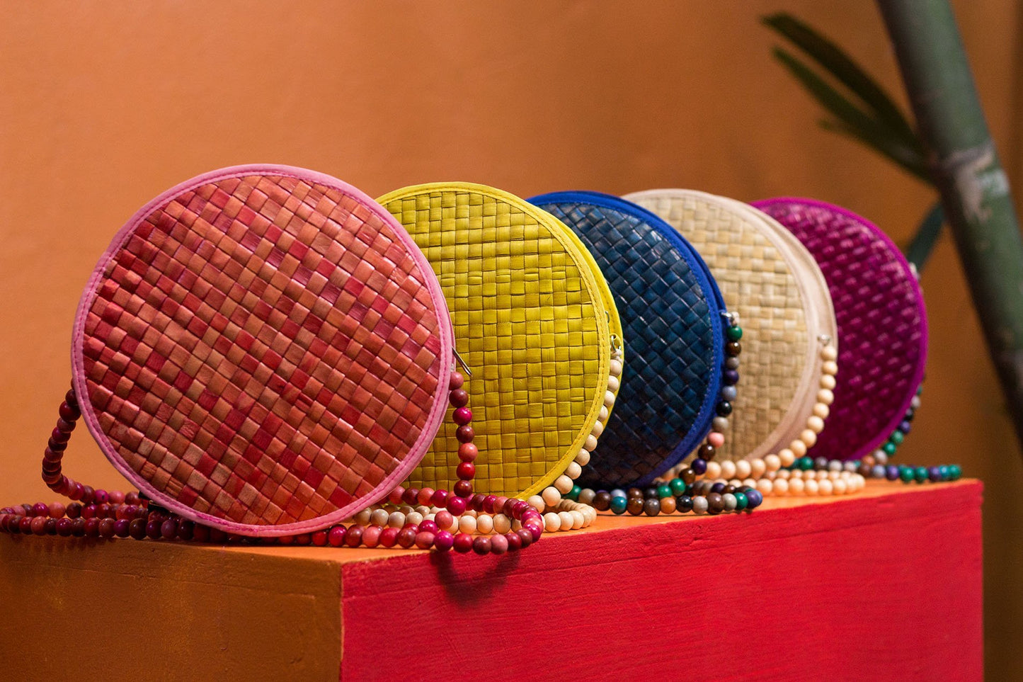 Misenka Yellow Summer Bilog Bag - ShopSariSari.com