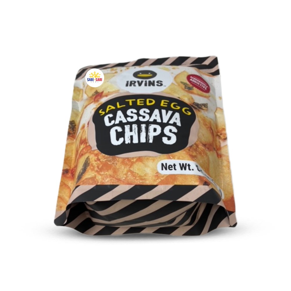 Irvin's Salted Egg Cassava Chips 230g
