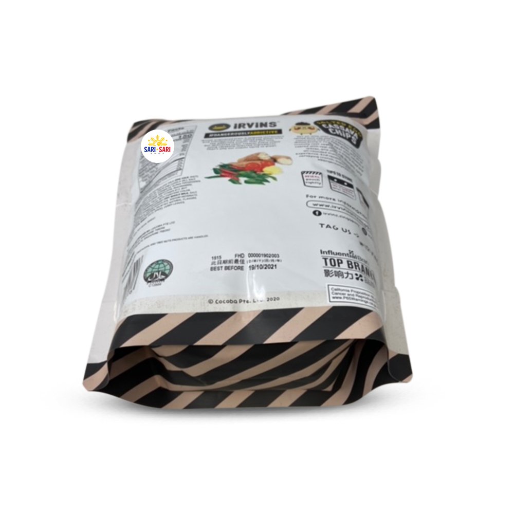 Irvin's Salted Egg Cassava Chips 230g