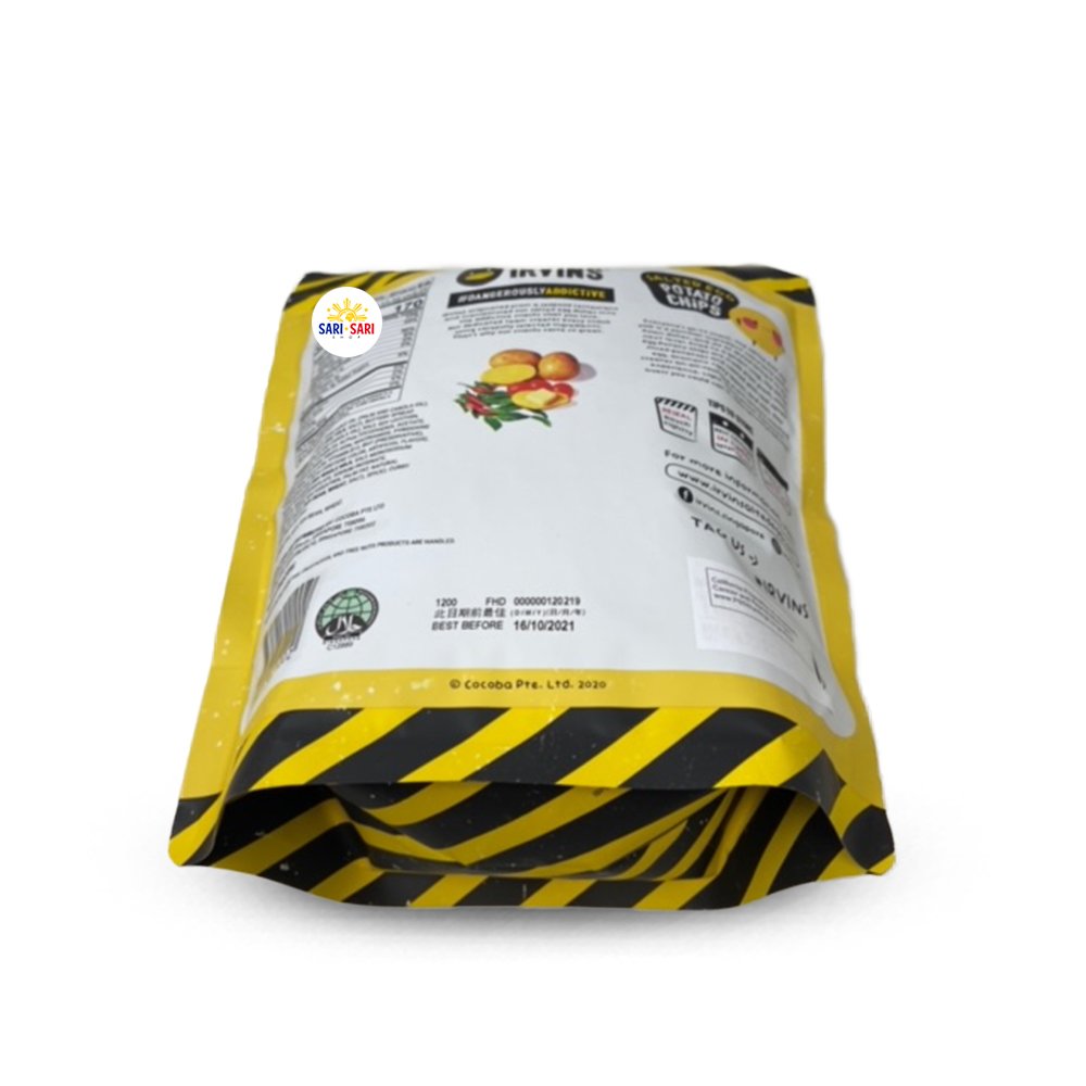 Irvin's Salted Egg Potato Chips 230g
