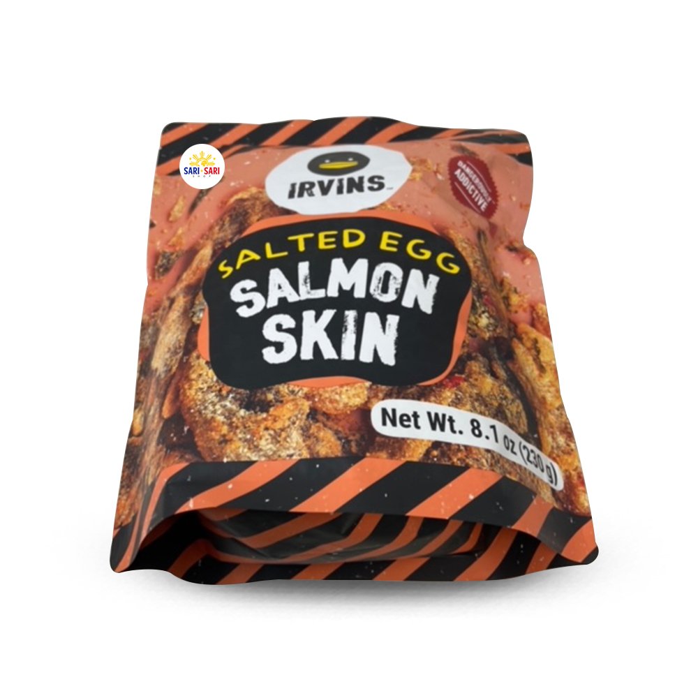 Irvin's Salted Egg Salmon Skin 230g