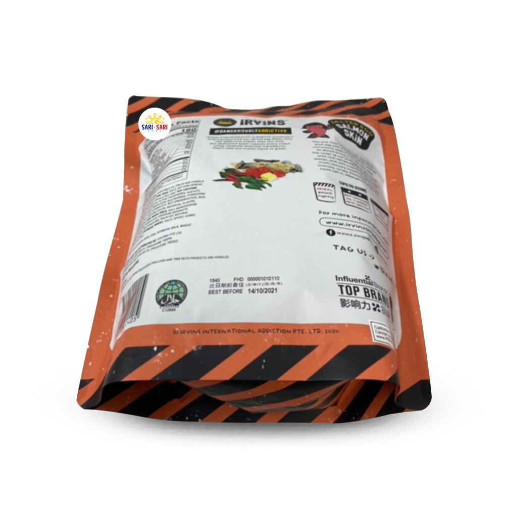 Irvin's Salted Egg Salmon Skin 230g