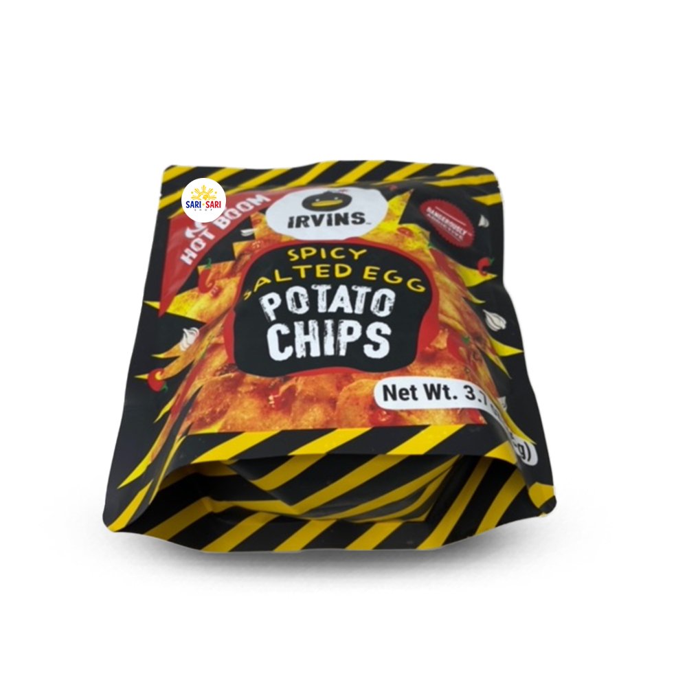 Irvin's Salted Egg Potato Chips Spicy 105g